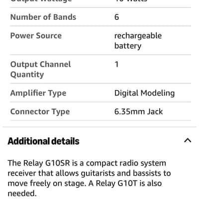 Line 6 GR10/GT10 Wireless System image 7