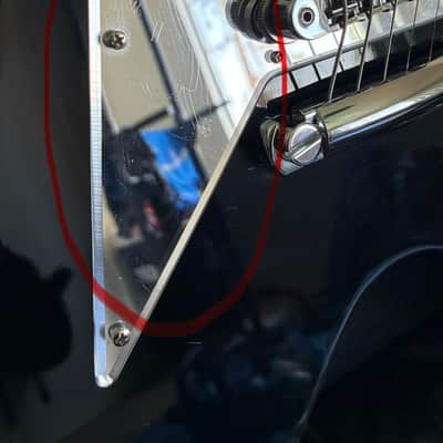 Gibson ‘70s Flying V Mirror 2023 - Gloss Black ‘70s pickups *Read Description* image 6