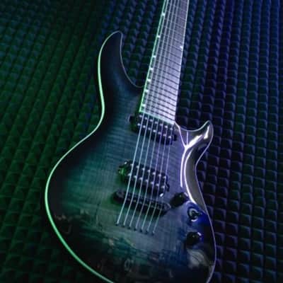 ESP LTD H3-1007 Baritone FM See Thru Black Sunburst image 7