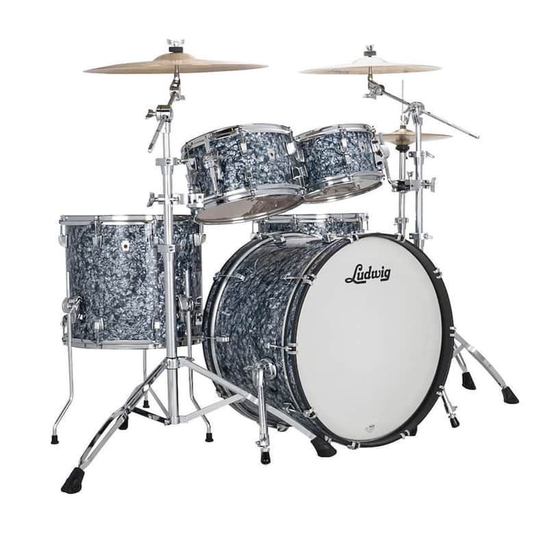 Ludwig LN34204TX NeuSonic Rapid Mod 2 Outfit 6x10/7x12/14x16/14x22" Drum Set image 5