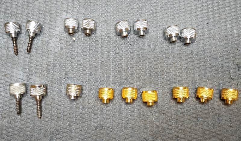 Gretsch Strap Pin Vintage - Gold - Nickel - Chrome image 1