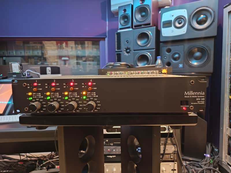 Millennia Media HV-3D 4-Channel Mic Preamp image 1