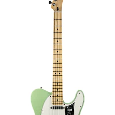 Fender Limited Edition Player Series Telecaster Electric Guitar, Maple FB, Seaform Pearl, MX2223XXXX image 6