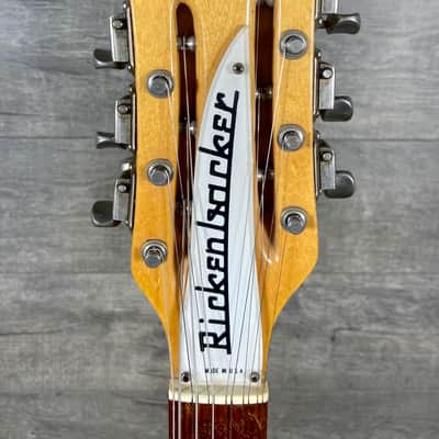 Rickenbacker 450/12 1974 - Mapleglo - Previously Owned by Glenn Cornick of Jethro Tull! image 14