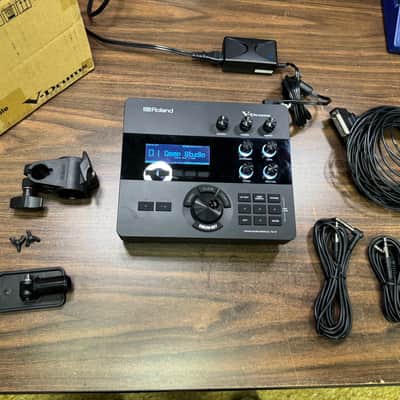 Roland V-Drums TD-27 Sound Module w/Mount, Clamp, Wiring, Power Supply - Z4P2588