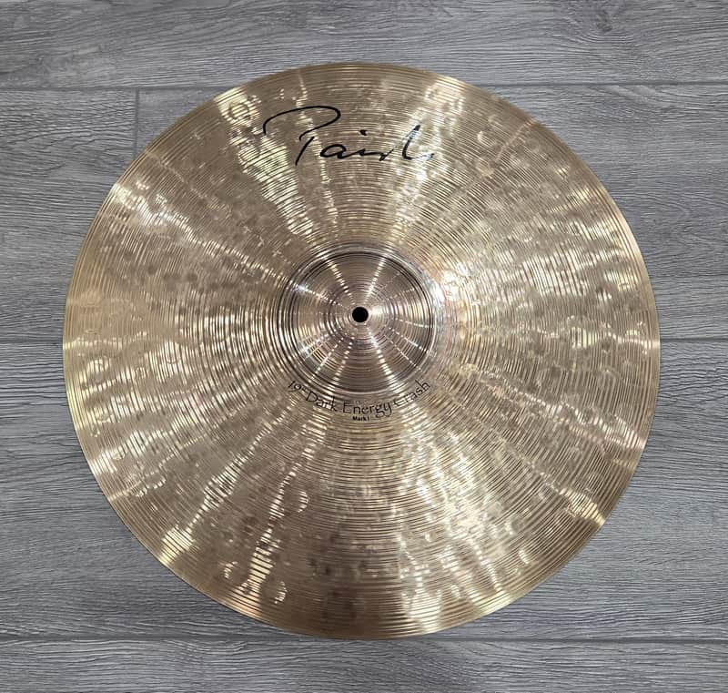 Paiste 19" Signature Dark Energy Mark I Crash Cymbal (Near Mint!) image 1