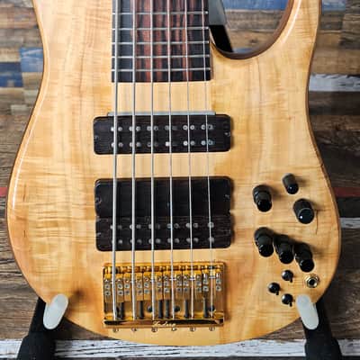 Fodera Anthony Jackson Custom 1990 - Natural image 2