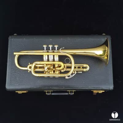 NY Bach Stradivarius Mt. Vernon N.Y 37 ML 112 leadpipe cornet mouthpiece gamonbrass image 8