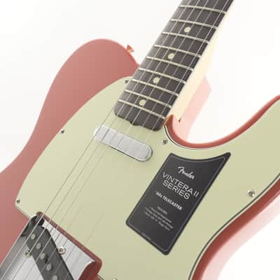 Fender Vintera II '60s Telecaster with Rosewood Fretboard Fiesta Red image 6