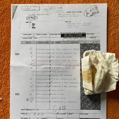 New/Old Stock-Gibson P-90 Cream Soapbar Pick Up Cover 70's image 7