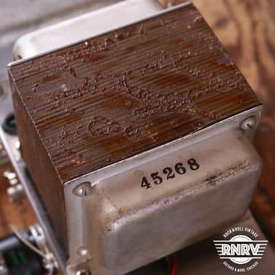1960 Fender Twin 5F8-A Narrow Panel Tweed image 9