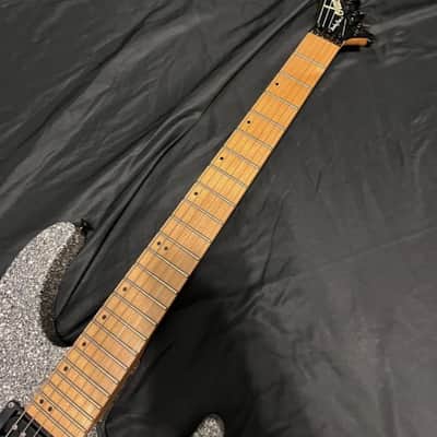 1992 Jackson Professional Dinky Reverse Stone Finish Guitar - w/case-Fast Ship! image 21