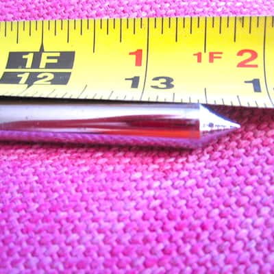 Bass Drum Leg Spur, Long, Heavy CoS - Vintage image 6
