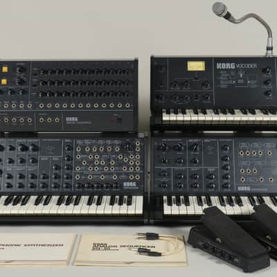 Vintage Korg MS-family: MS-10, MS-20, VC-10, SQ-10, MS-04, FK-3 (serviced) image 1