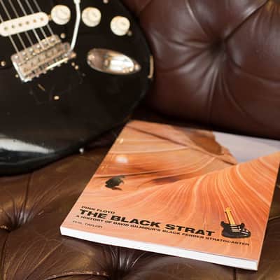 Pink Floyd The Black Strat signed by Phil Taylor History of David Gilmour Fender Stratocaster 1st Ed image 3