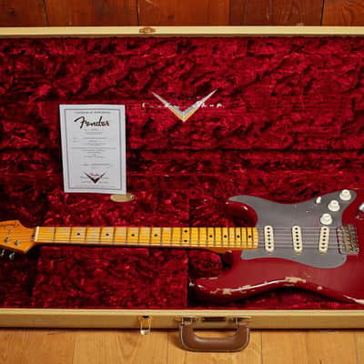 Fender Stratocaster LTD El Diablo Custom Shop Josefina Pickups 2016 - Cimmaron Red image 8