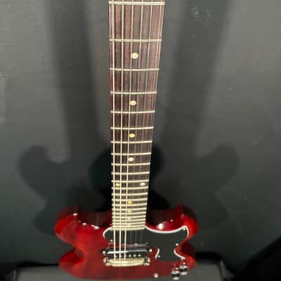 Gibson Custom Shop '63 SG Junior Reissue Lightning Bar 2020 - Present Cherry Red image 6