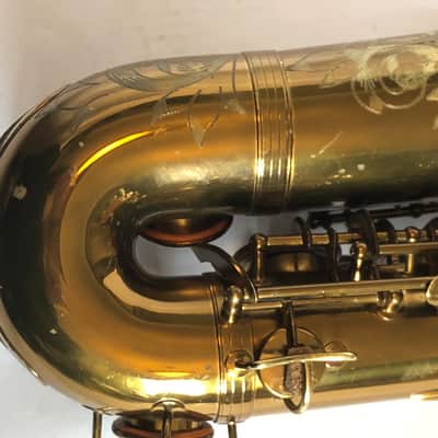 1945 Buffet Crampon SA 18 - 20 Tenor Saxophone vintage overhauled image 3