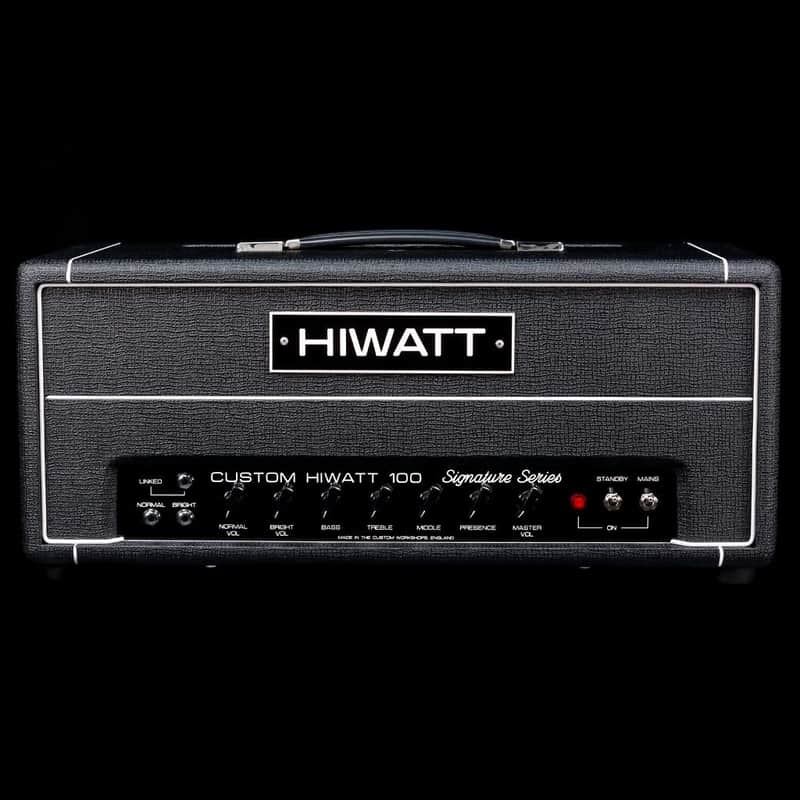 Hiwatt SSD103 David Gilmour Signature 100W Custom Head Black image 1