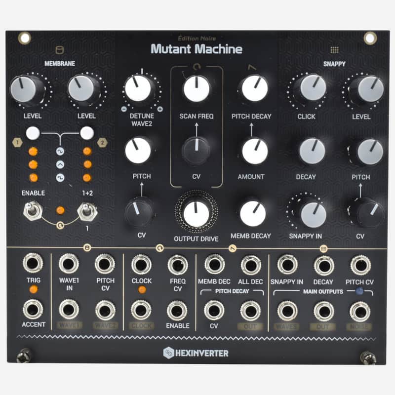 Hexinverter MUTANT MACHINE Eurorack Analog Drum Module image 1