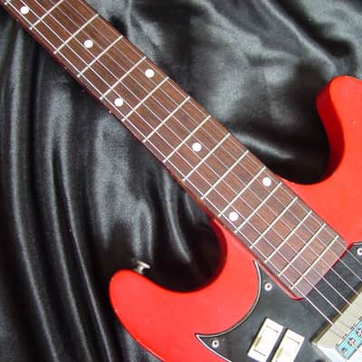 1960's Kay Truetone with Gibson made P-35/Kelvinator Pickups image 9