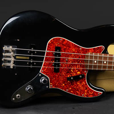 Fender Jazz Bass 62 Stack Knob Reissue ! 1992 - Black image 16