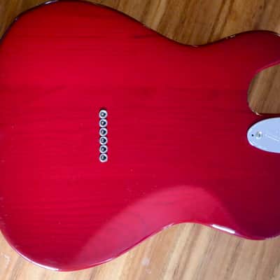 Fender Telecaster Deluxe 1978 Wine image 9