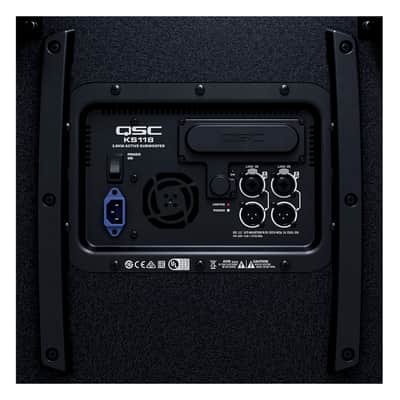 QSC KS118 3600W Active High Powered 18" Subwoofer Sub w/ Casters PROAUDIOSTAR image 4
