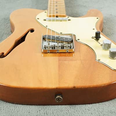 1968 Fender Telecaster Type 1 Thinline, Mahogany + OHSC image 11