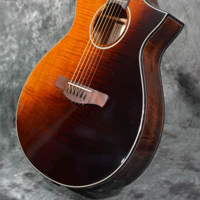 Ibanez AEWC32FM Acoustic-Electric Guitar Amber Sunset w/ FREE Same Day Shipping image 6