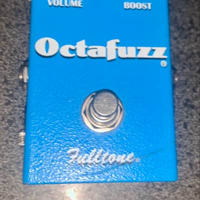 2015 Fulltone octafuzz effects pedal for electric guitar made in the USA - Blue image 1