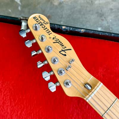 MIJ Fender Telecaster Custom TC-72 c 1995 - Black original vintage Japan image 6