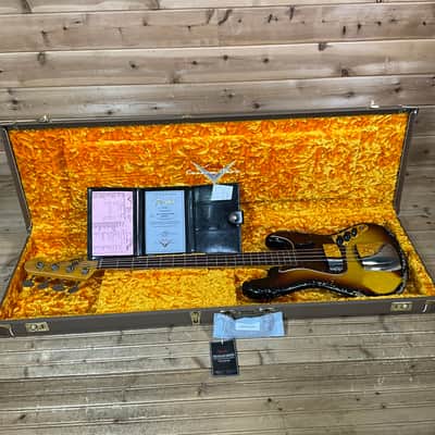 Fender Custom Shop 1961 Heavy Relic Jazz Bass - 3 Color Sunburst image 7