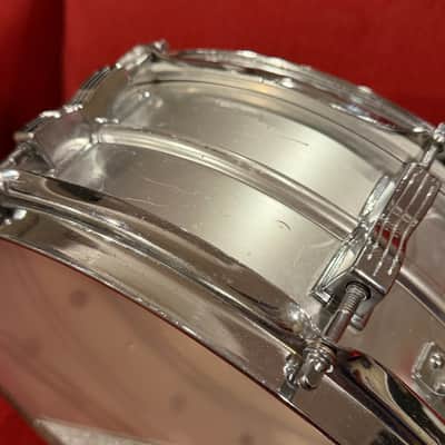 1969 Ludwig No. 404 Acrolite 5x14" Snare Drum with Keystone Badge image 20