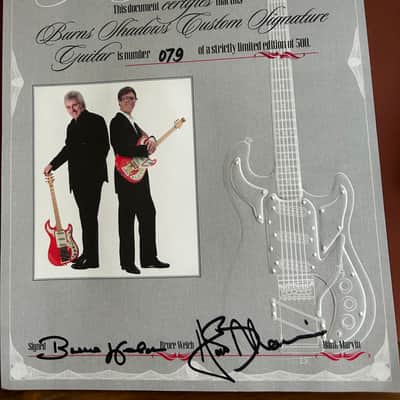 Burns Shadows Custom Signature Limited Edition No. 079 of 500 2005 - Fiesta Red image 15