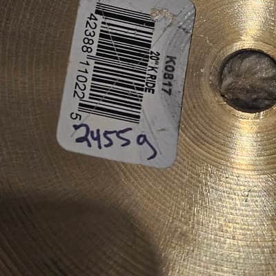 Zildjian 20" K Series Ride Cymbal Present - Traditional image 5