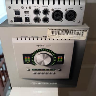 Universal Audio Apollo Twin Thunderbolt Audio Interface 2024 - Present - Silver image 3
