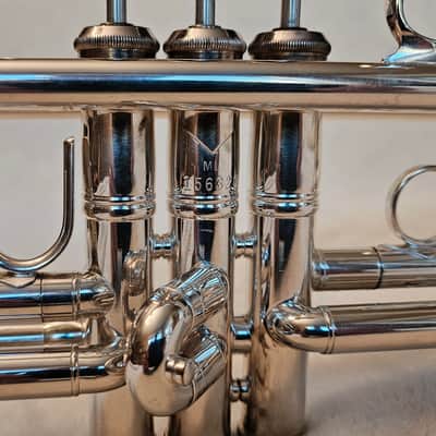 1978 Bach Stradivarius Model 37 Bb Trumpet – Silver Plated image 5