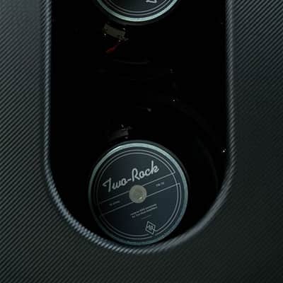 Two-Rock 212 Speaker Cabinet - Black Carbon Fiber, Cane Cloth image 4