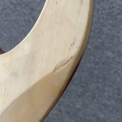 HSH Tiger Maple Top Cherry Burst Guitar Basswood Body image 8