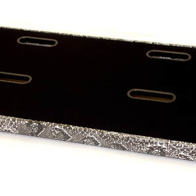 BLACKBIRD 15x30 PEDALBOARD - WAY COOL CUSTOM INDIGO PYTHON TOLEX - PEDALBOARD ONLY, NO CASE - NEW! image 4