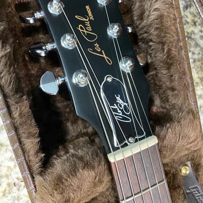 PROTOTYPE 2024 Gibson Charlie Starr Les Paul Junior Ebony - Used in Gibson's Video image 8