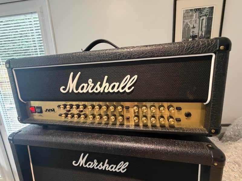 Marshall JVM410H 4-Channel 100-Watt Guitar Amp Head 2007 - Present - Black image 1