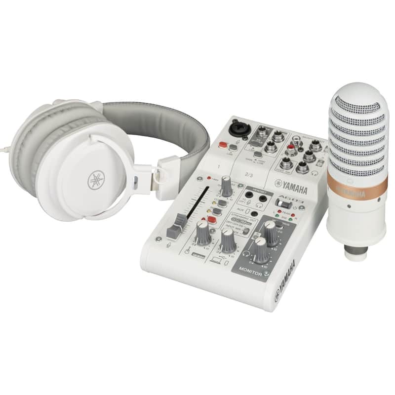 Yamaha AG03 MK2 Streaming Pack - White | Reverb Brazil