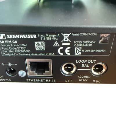 Senheiser EW IEM G4 2020s - Black image 3