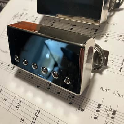 Gibson Burstbucker 1 and 2 Pickup Set—Nickel image 1