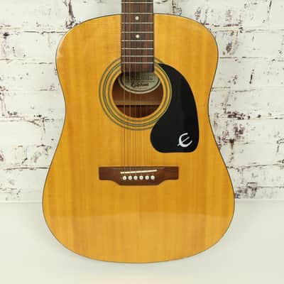 1996 Epiphone PR-100/NA Dreadnought Acoustic Guitar image 2