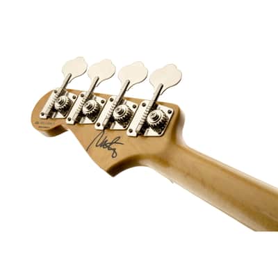Fender Nate Mendel P Bass - Candy Apple Red w/ Rosewood Fingerboard image 8