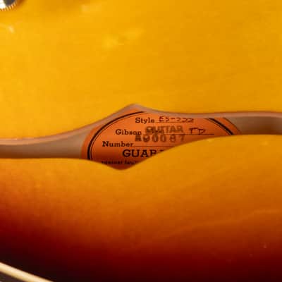 2020 Gibson Custom Shop '59 ES-335 Reissue - Vintage Burst VOS | USA 1959 Semi-Hollow 3.49kg | CoA OHSC image 18
