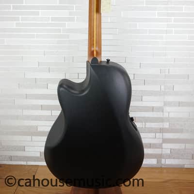 Ovation Pro Series 2771AX-5-G Balladeer Acoustic Electric Guitar - Black image 14